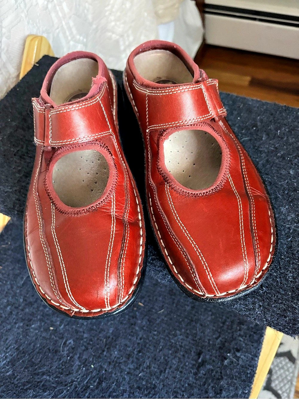 Merrell brick Red Mary Jane Work Shoes US 10